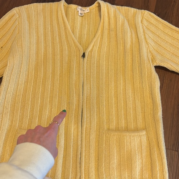 Vintage J Crew zipper cardigan - Picture 7 of 9